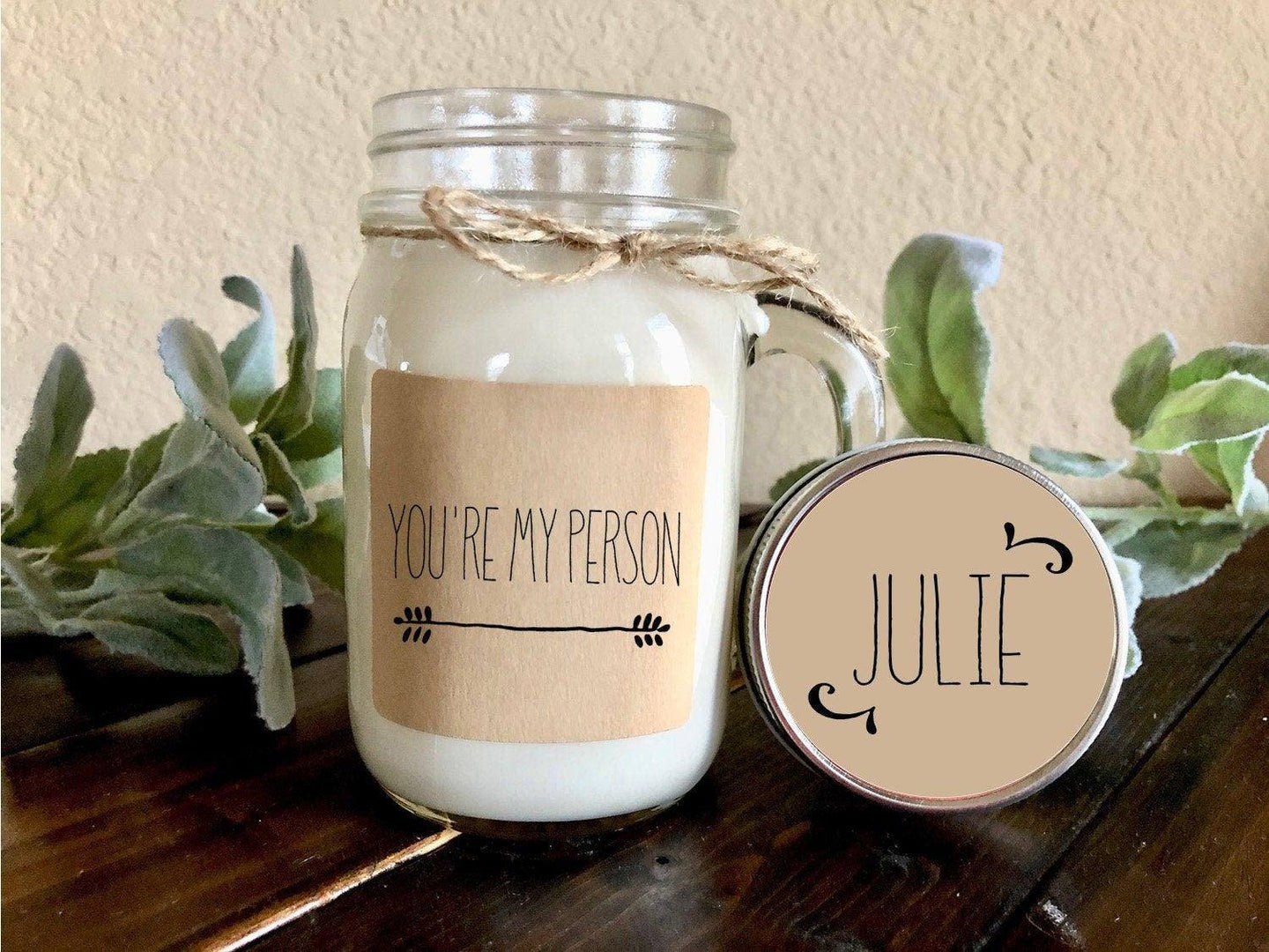 You're My Person Candle | Greys Anatomy Gift | Best Friend Gift Candle Thegiftgalashop